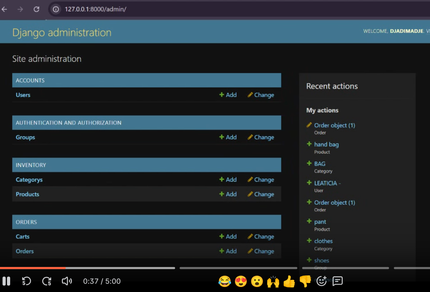 Project 1 Screenshot
